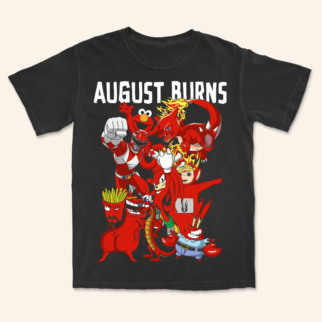 August Burns Red Merch Red Characters T-Shirt Best Gifts For Husband August Burns Red Merch Red Characters T-Shirt Best Gifts For Husband