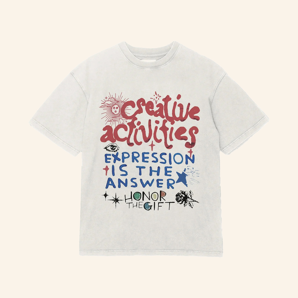 August Merch Honor The Gift Honor Creative Bone T-Shirt Gifts For Music Fans August Merch Honor The Gift Honor Creative Bone T-Shirt Gifts For Music Fans