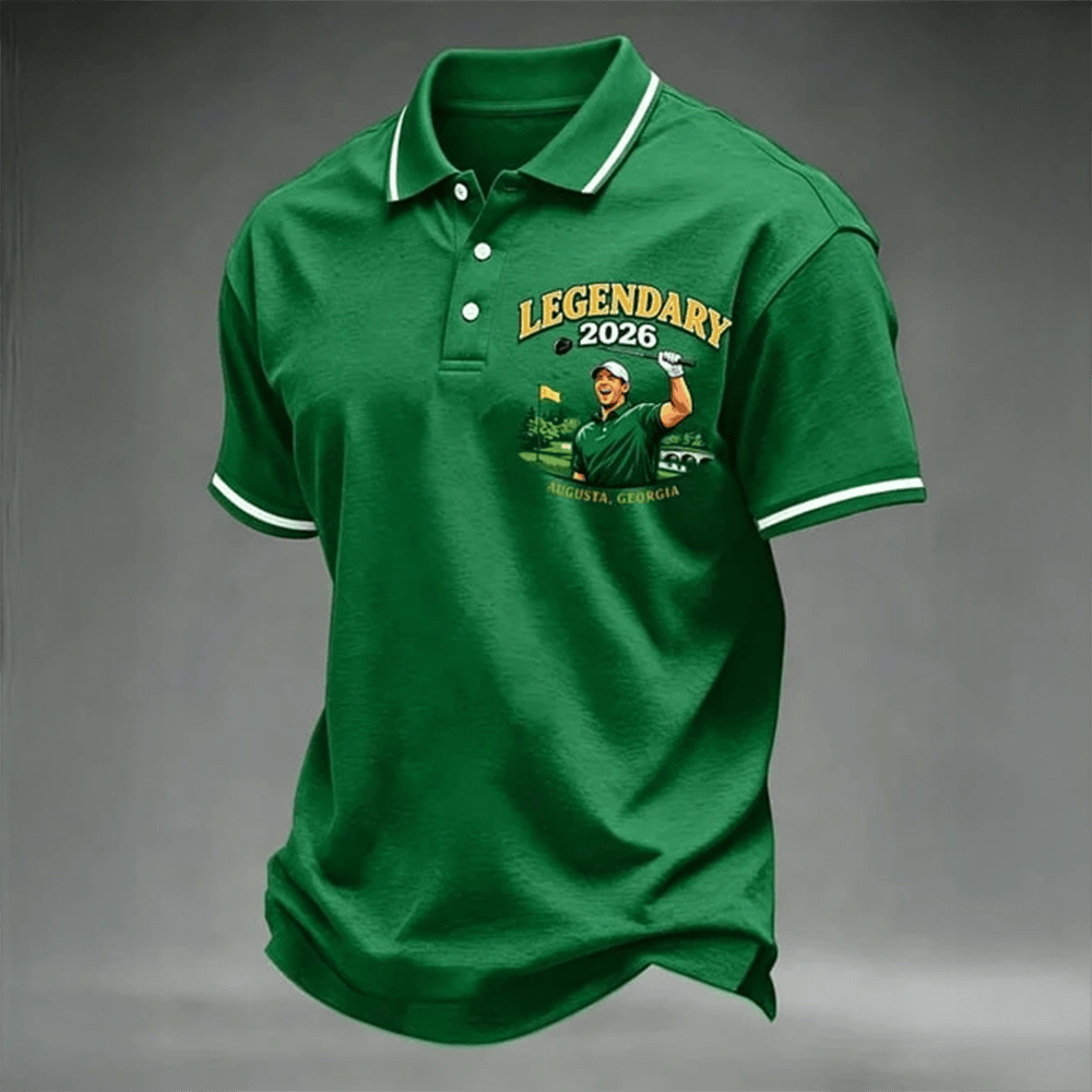 Augusta Georgia Legendary 2026 Polo Shirt Golf Life Clothing Best Gift For Men