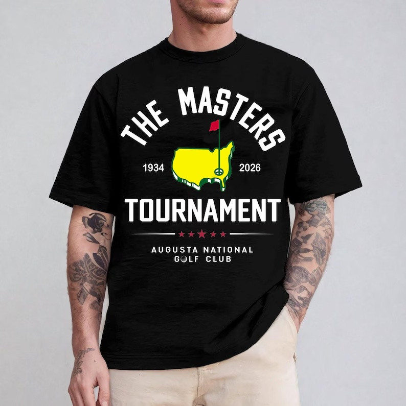 Augusta National Masters 2026 Golf Tournament T-Shirt Golf Fashion Apparel Best Golf Gifts