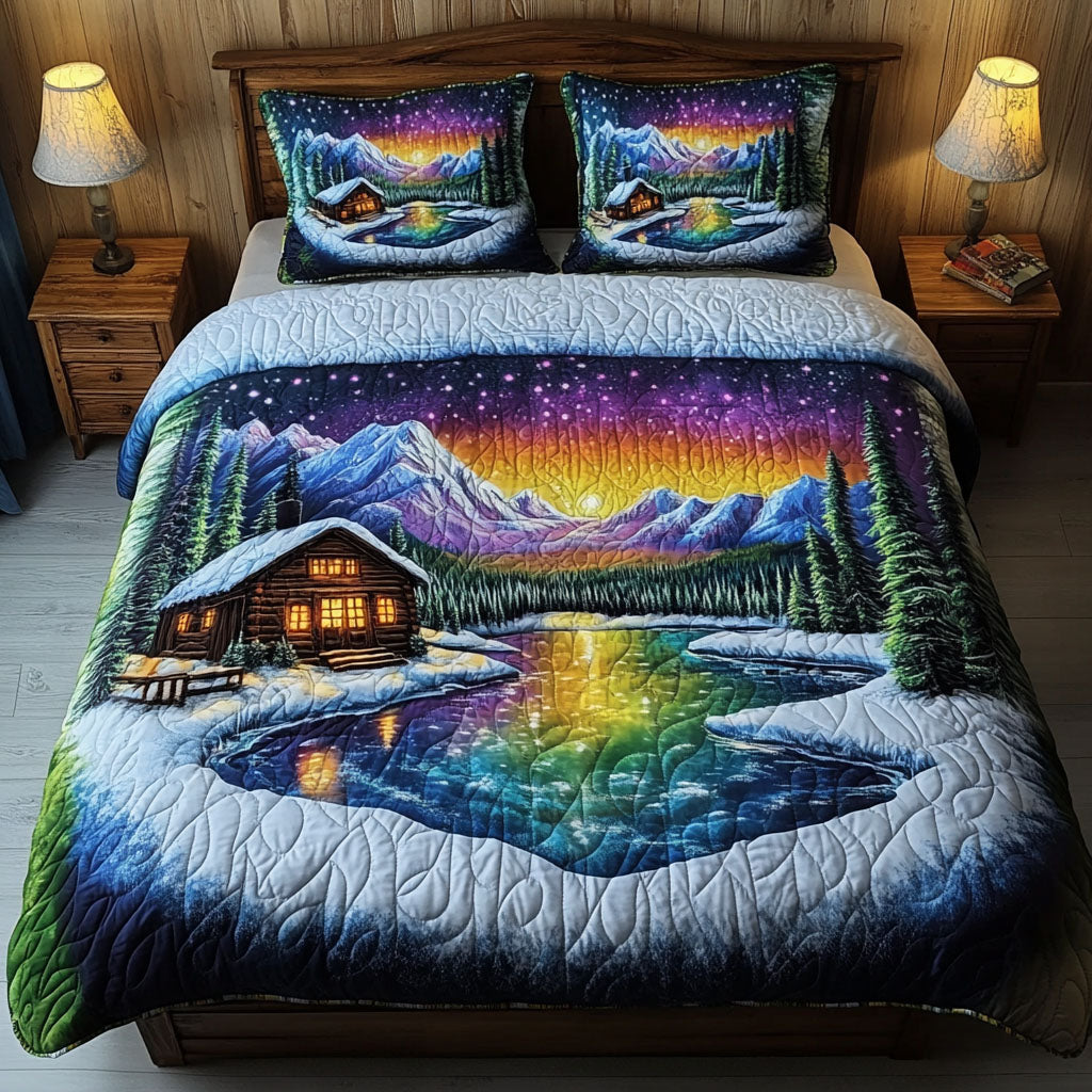 Aurora Haven Quilted Bedding Set Cute Bedroom Decor Christmas Bedroom Decor