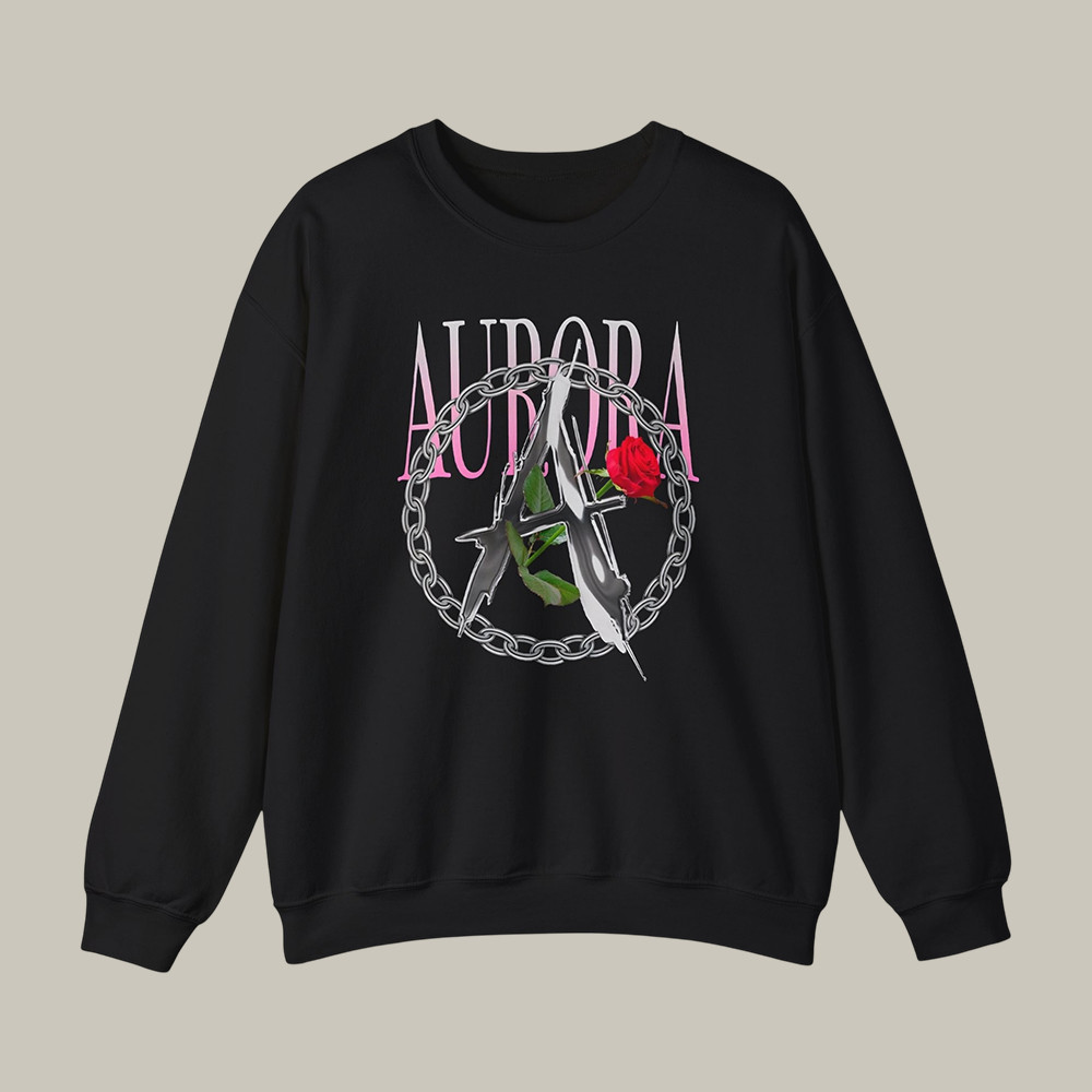 Aurora Humbe Sweatshirt Mexican Artist Humbe Clothing Best Fan Gift For Her