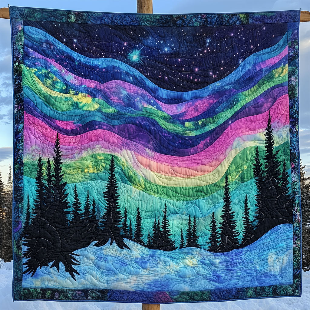 Aurora Light Sky Quilt Stylish Quilt Blanket to Upgrade Your Bedroom