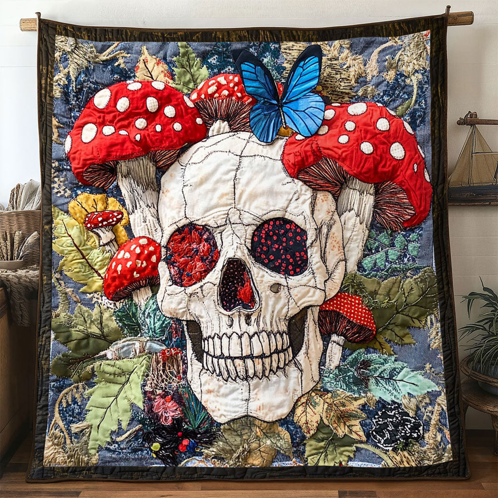 Aurora Skull Quilt Ultra-Soft Quilt Blanket for Hotel-Like Experience