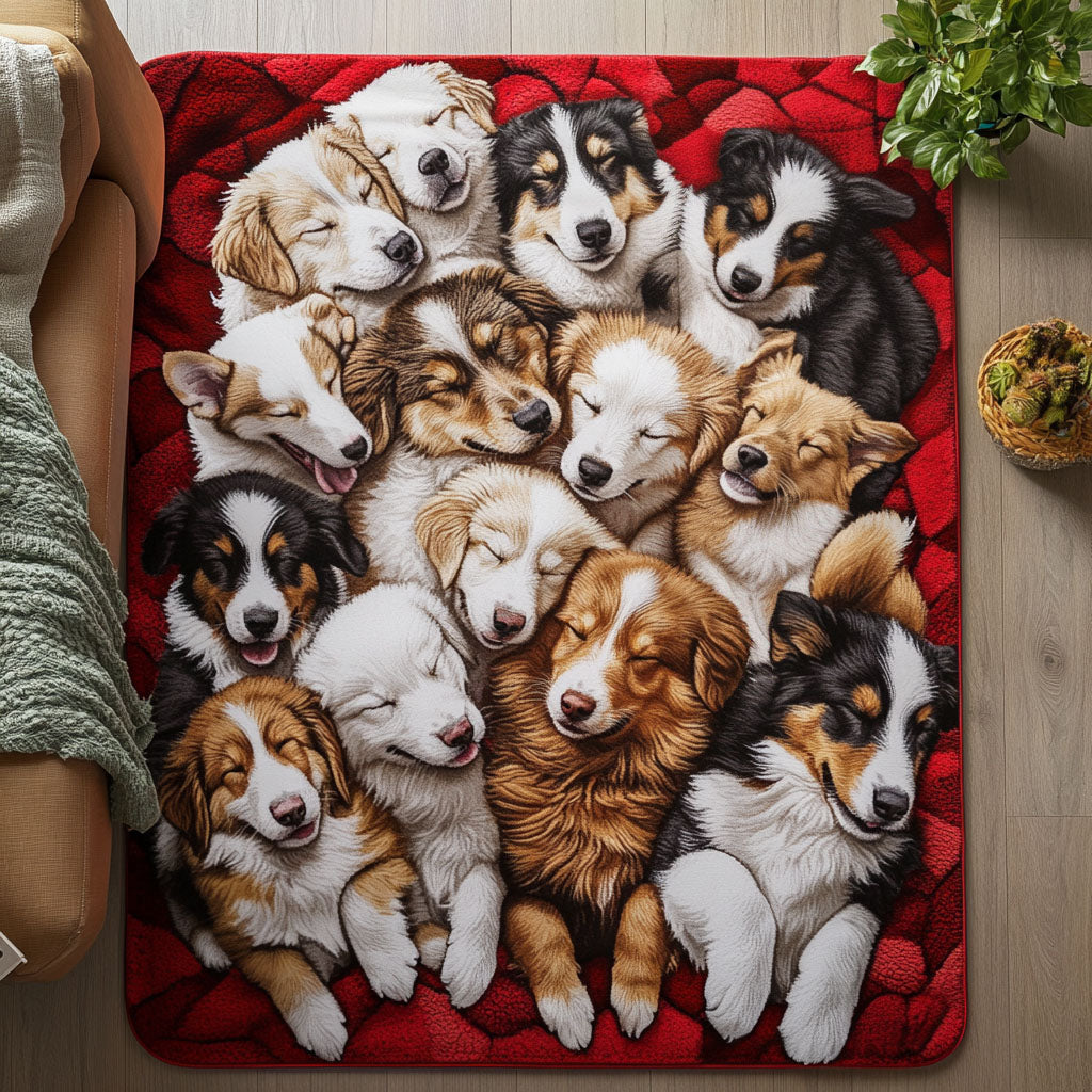 Aussie Dreamer Area Rug Christmas Decor For Entryway Dog Mom Mother's Day Gifts