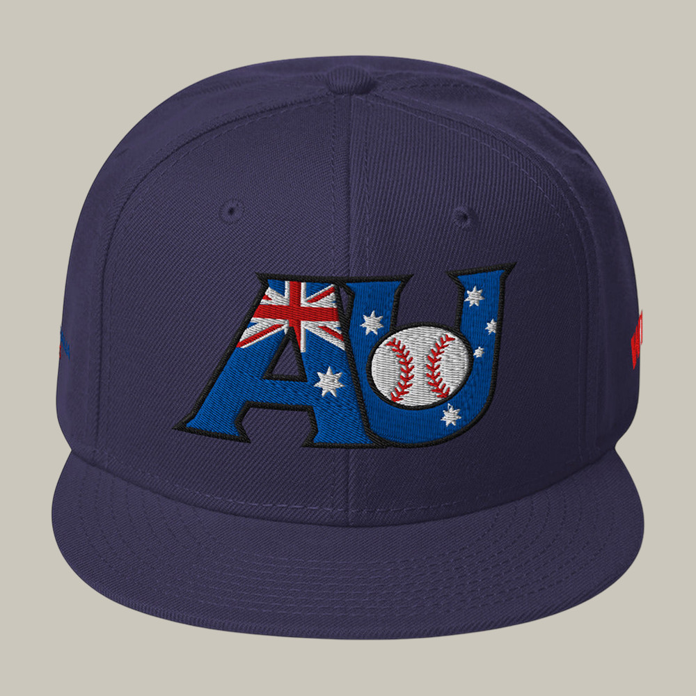 Australia World Baseball Network Classic Hat Game Day Merch Best Present For Baseball Lovers