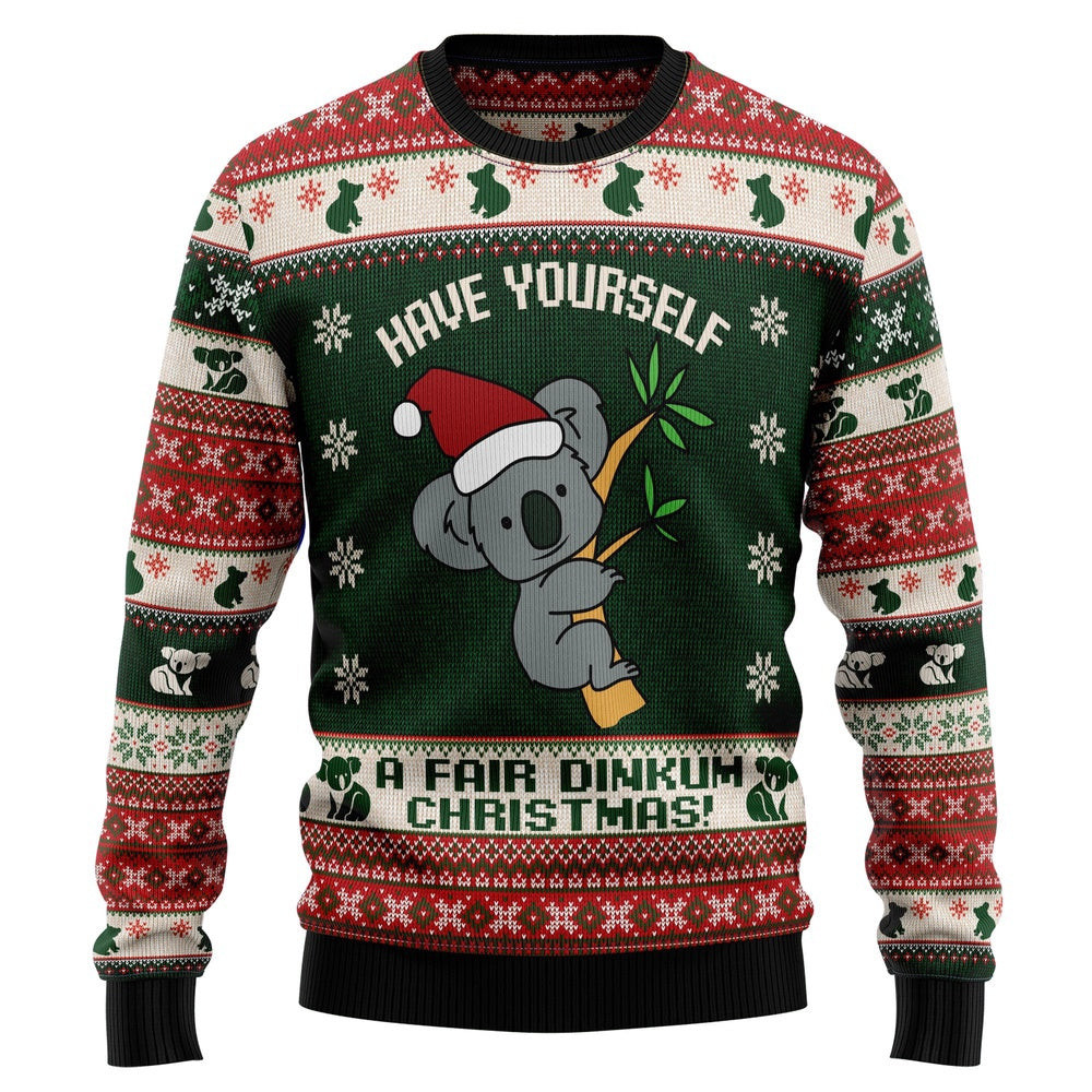 Australian Fair Dinkum Christmas Ugly Christmas Sweater Christmas Gift