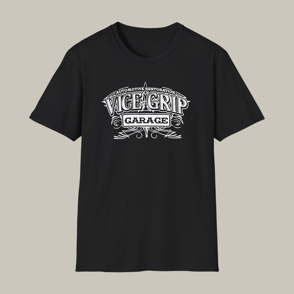 Automotive Restoration Vice Grip Garage T-Shirt Derek Bieri Merch Vice Grip Garage Lover Gift