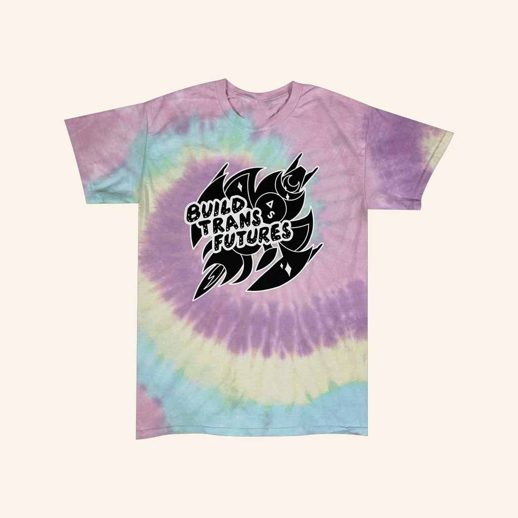 Autostraddle Merch Build Trans Futures Tie-Dye Shirt Birthday Presents For Wife