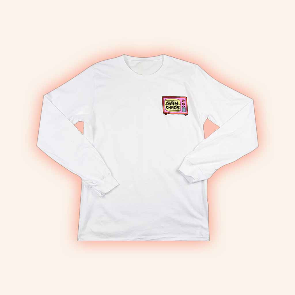 Autostraddle Merch Gay Chaos Long Sleeve T-Shirt Good Gifts For Son Autostraddle Merch Gay Chaos Long Sleeve T-Shirt Good Gifts For Son