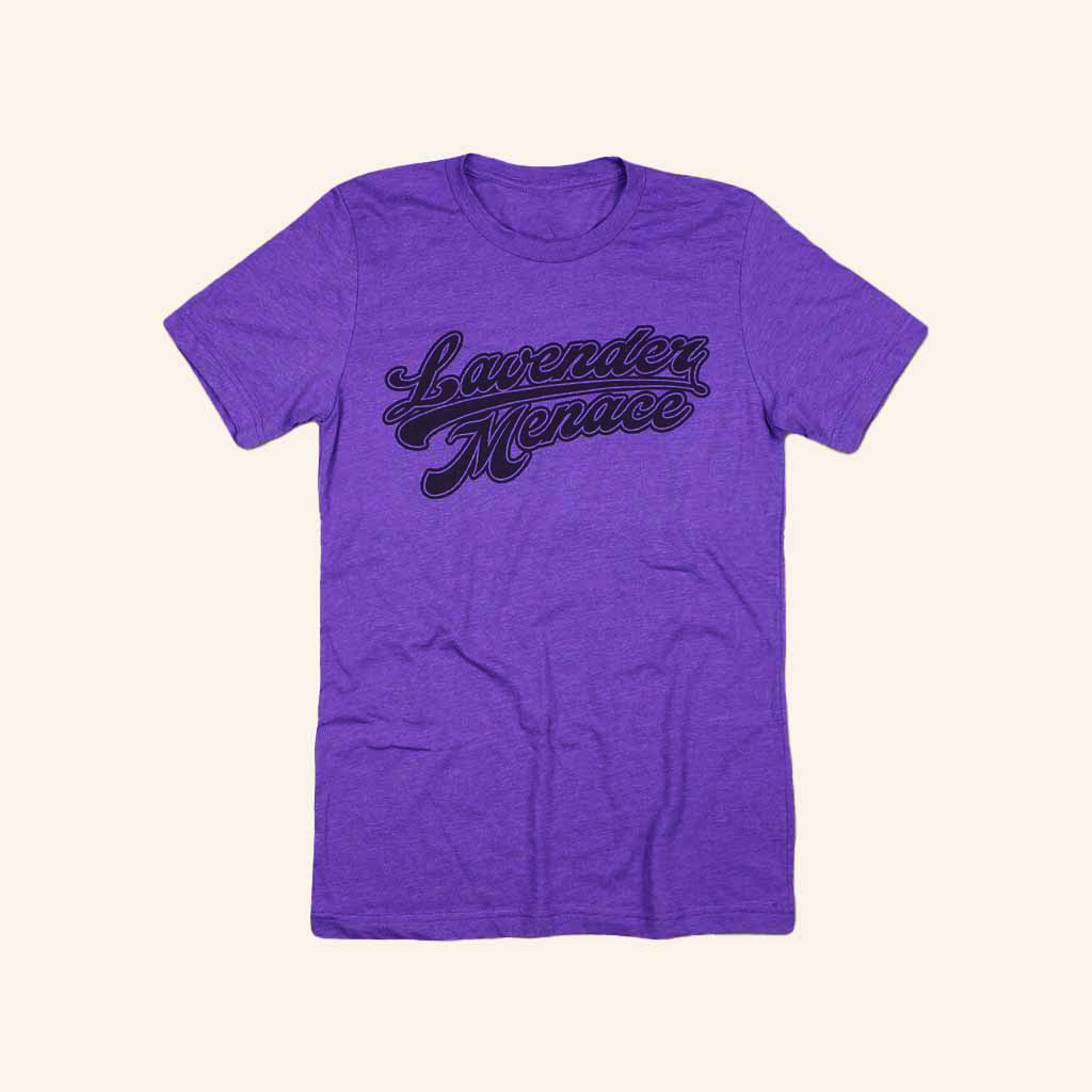 Autostraddle Merch Lavender Menace T-Shirt Unique Gift For Boyfriend Autostraddle Merch Lavender Menace T-Shirt Unique Gift For Boyfriend