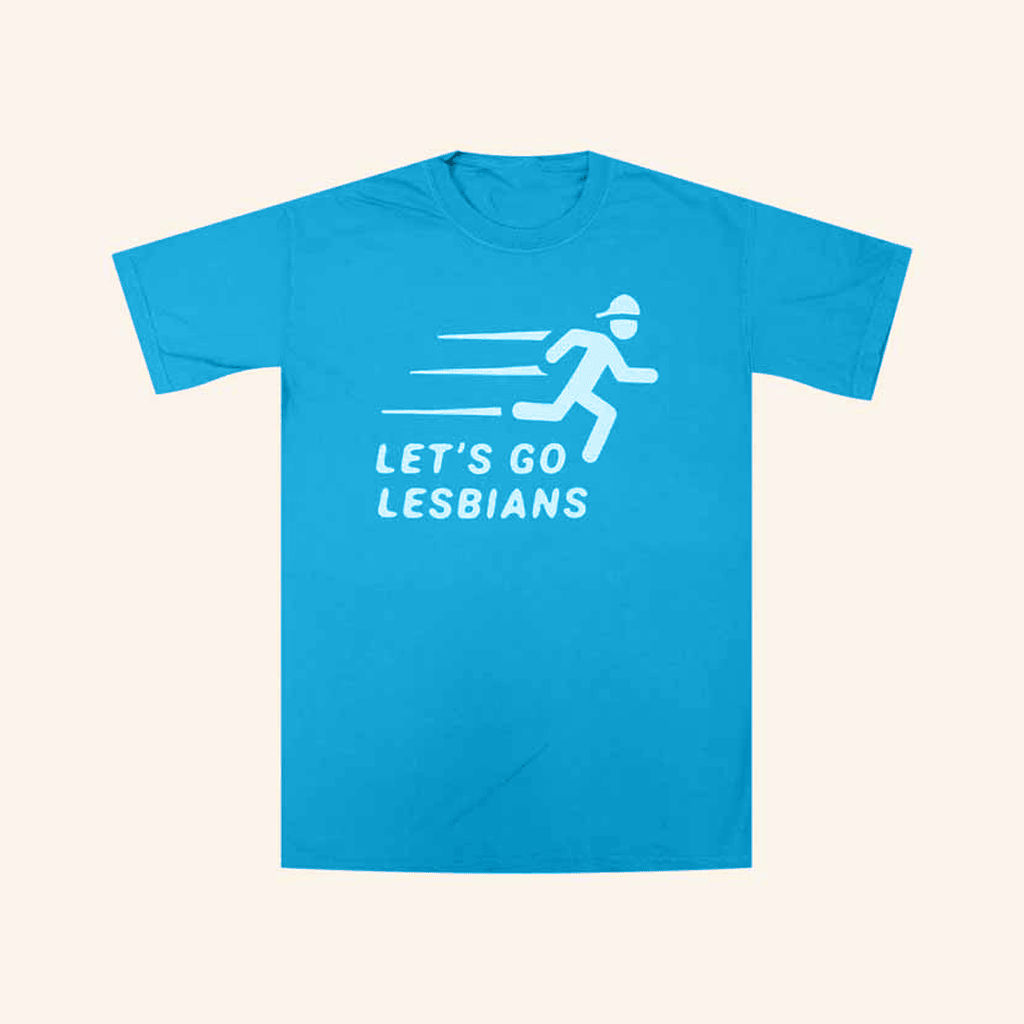 Autostraddle Merch Let's Go Lesbians T-Shirt Gift For Girlfriend Autostraddle Merch Let's Go Lesbians T-Shirt Gift For Girlfriend