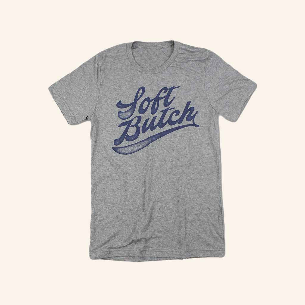 Autostraddle Merch Soft Butch T-Shirt Gift Ideas For Him Autostraddle Merch Soft Butch T-Shirt Gift Ideas For Him