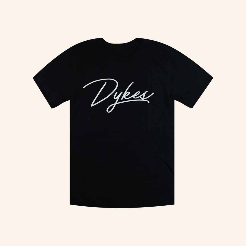 Autostraddle Merch Team Dykes Black T-Shirt Gift Ideas For Son Autostraddle Merch Team Dykes Black T-Shirt Gift Ideas For Son