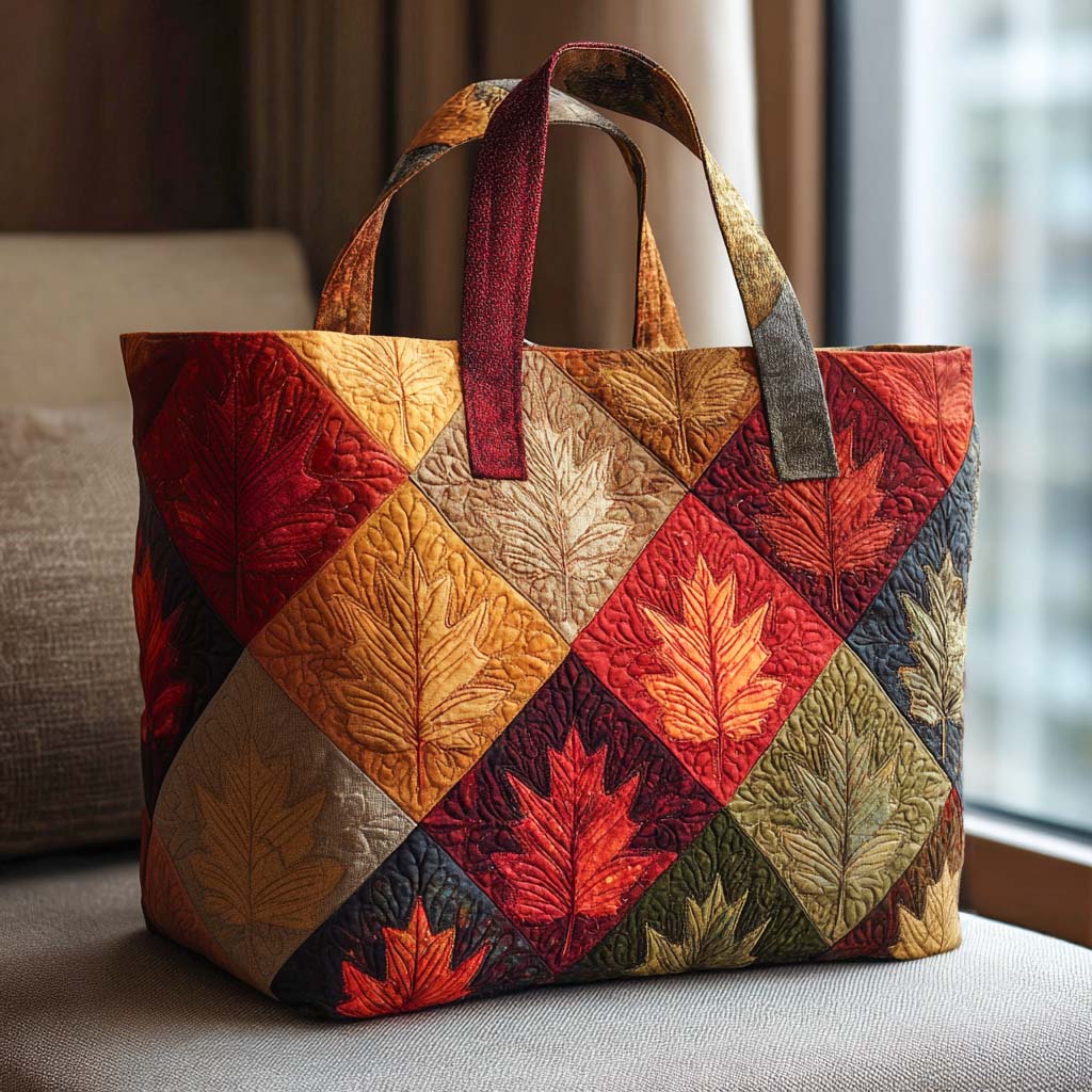 Autumn Bliss Quilted Tote Bag Sunflower Gifts For Mom