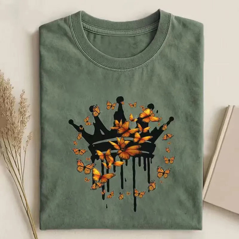 Autumn Crowd T-Shirt Protest Leaves Graphic Tee Gift For Activists