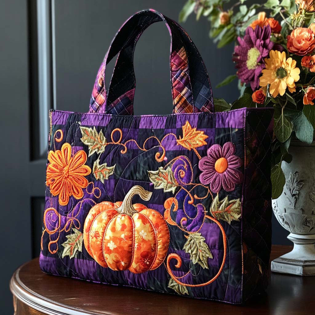 Autumn Echo Quilted Tote Bag Fall Autumn Gifts For Him