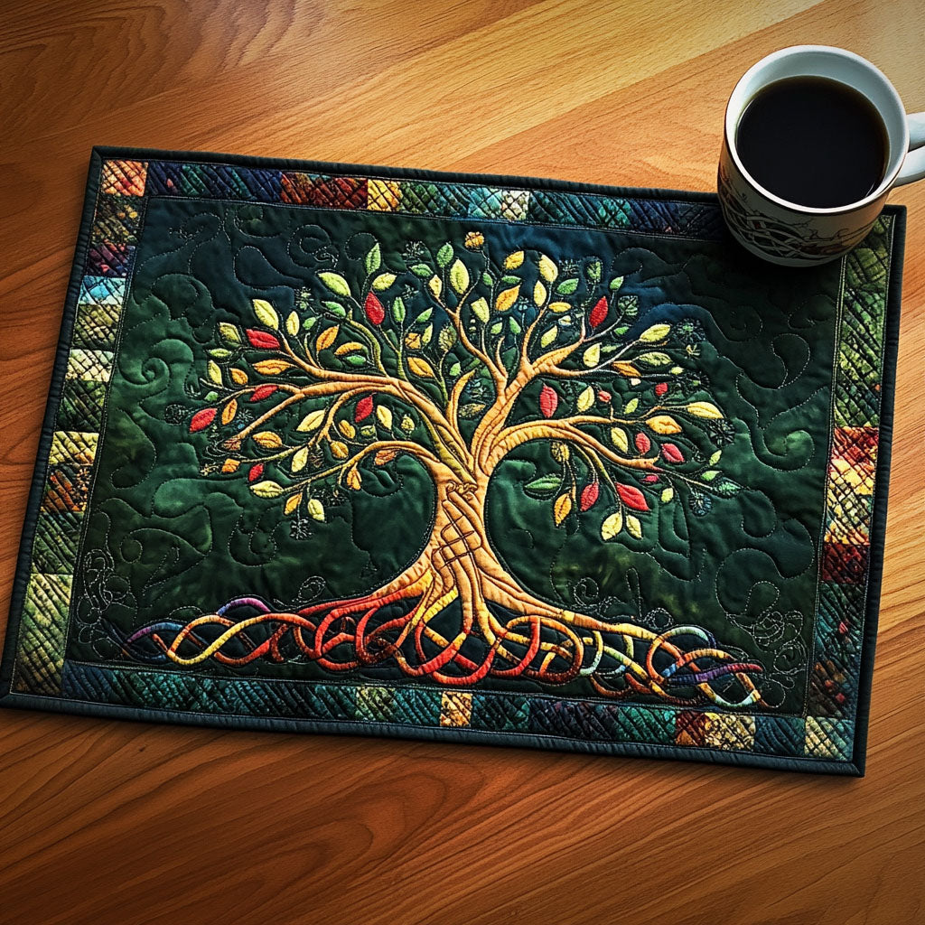 Autumn Glow Quilted Placemat Christmas House Decor Things To Get Boyfriend For Christmas