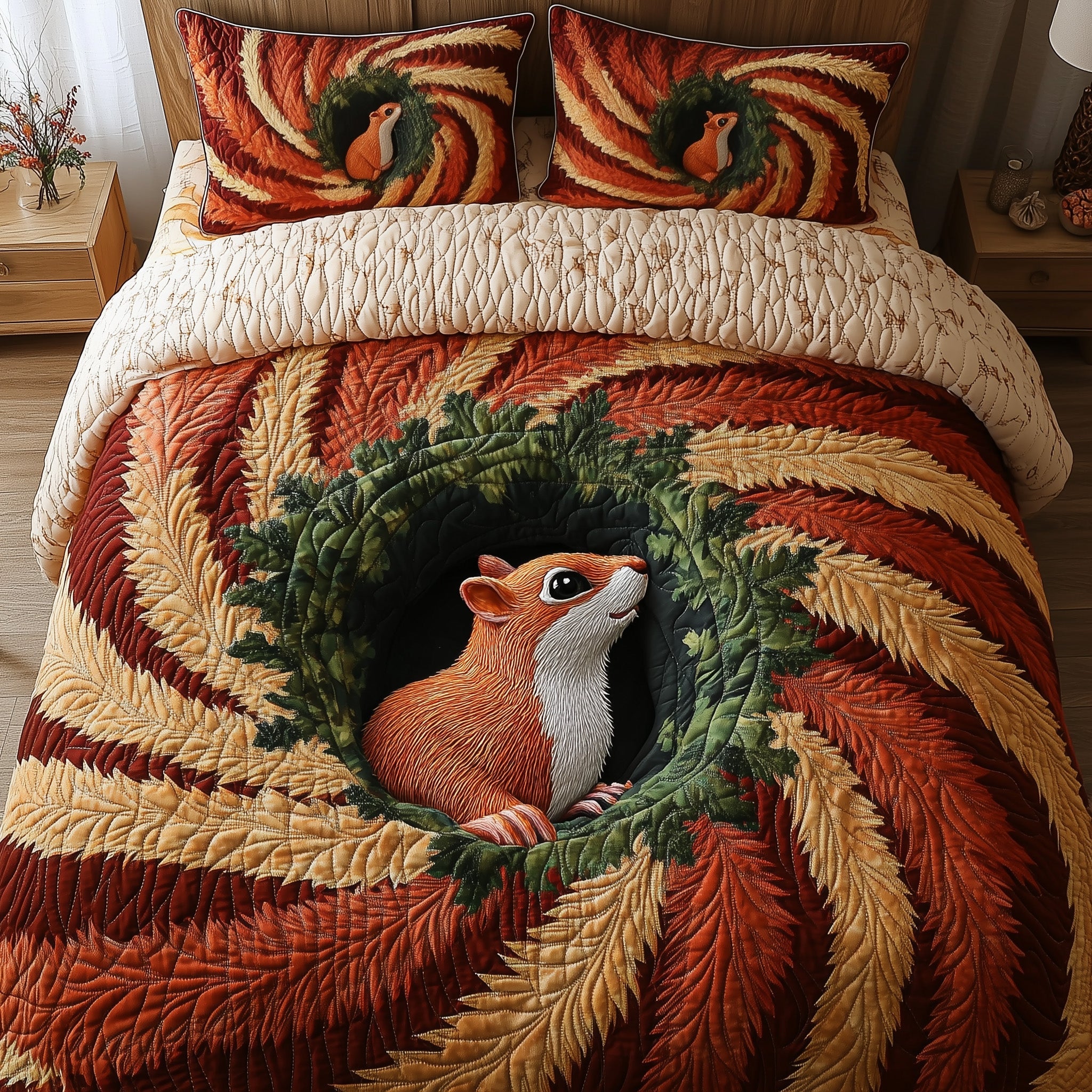 Autumn Hollow Duvet Cover Set Merch For Kids
