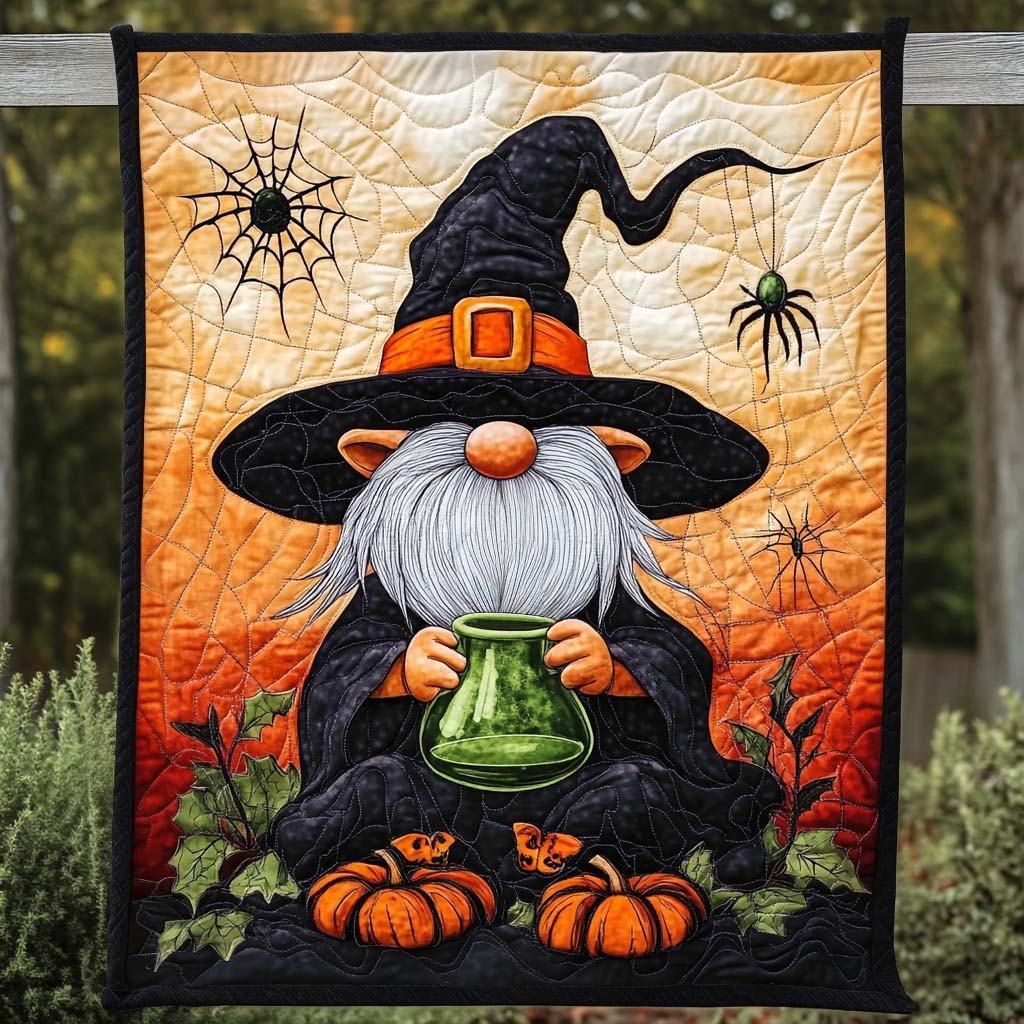 Autumn Night Quilted Blanket Halloween Gifts For Girlfriend
