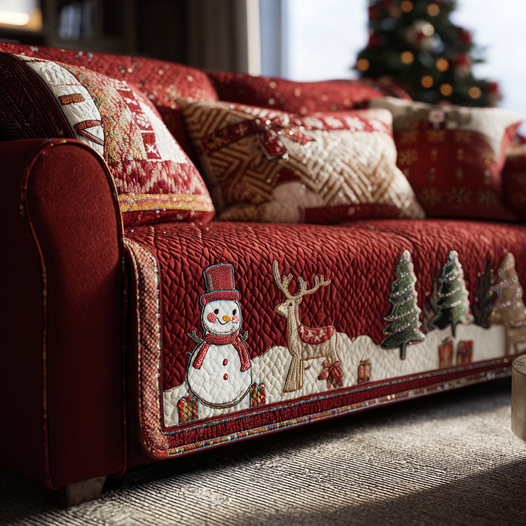 Autumn Rottweiler Retreat Quilted Pillow Case Christmas Sofa Cover Unique Gifts For Family