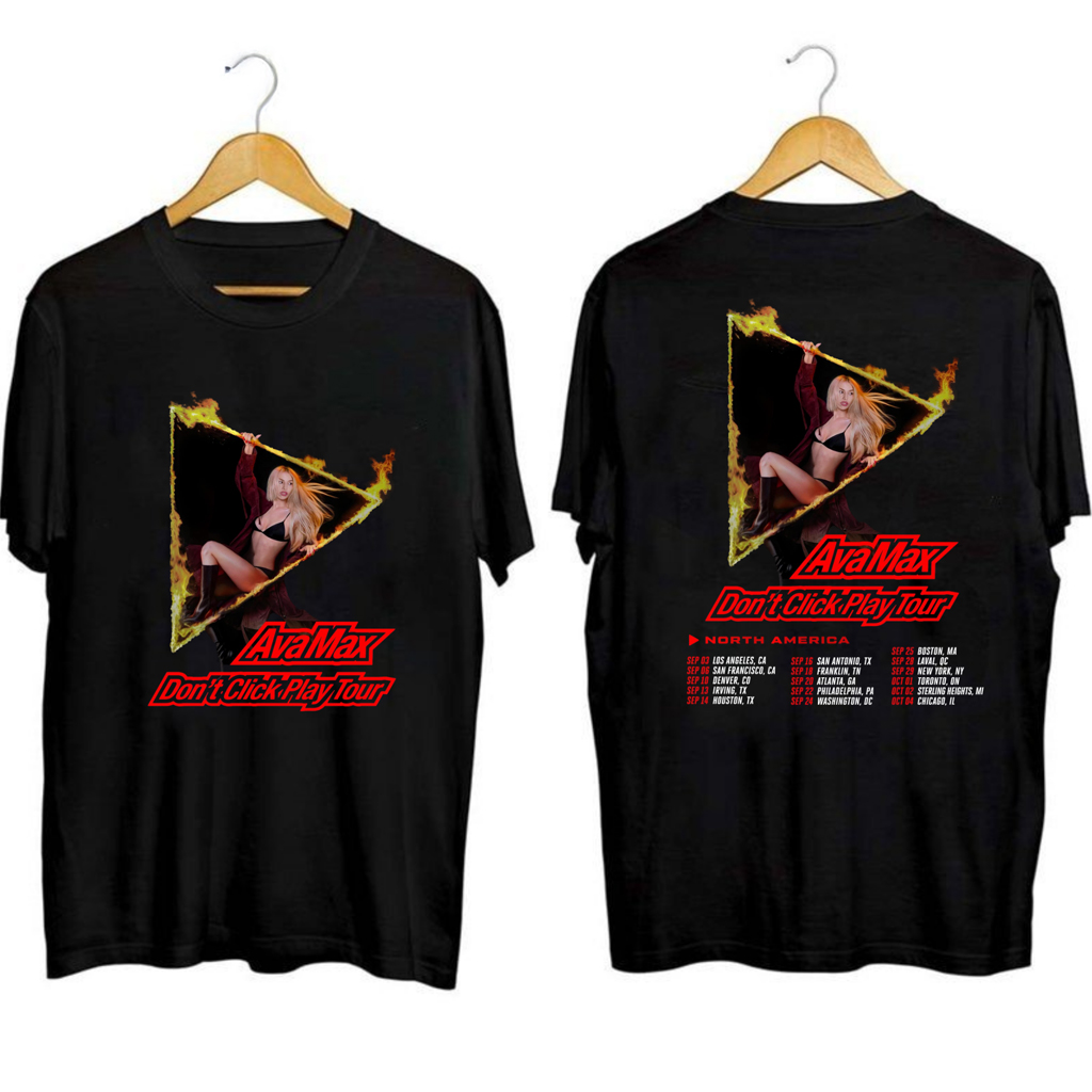 Ava Max Don't Click Play Tour Shirt Ava Max Merch Presents For Music Lovers Ava Max Don't Click Play Tour Shirt Ava Max Merch Presents For Music Lovers