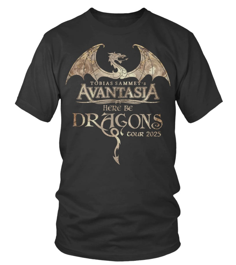 Avantasia Here Be Dragons Tour 2025 Shirt Gifts For Fans
