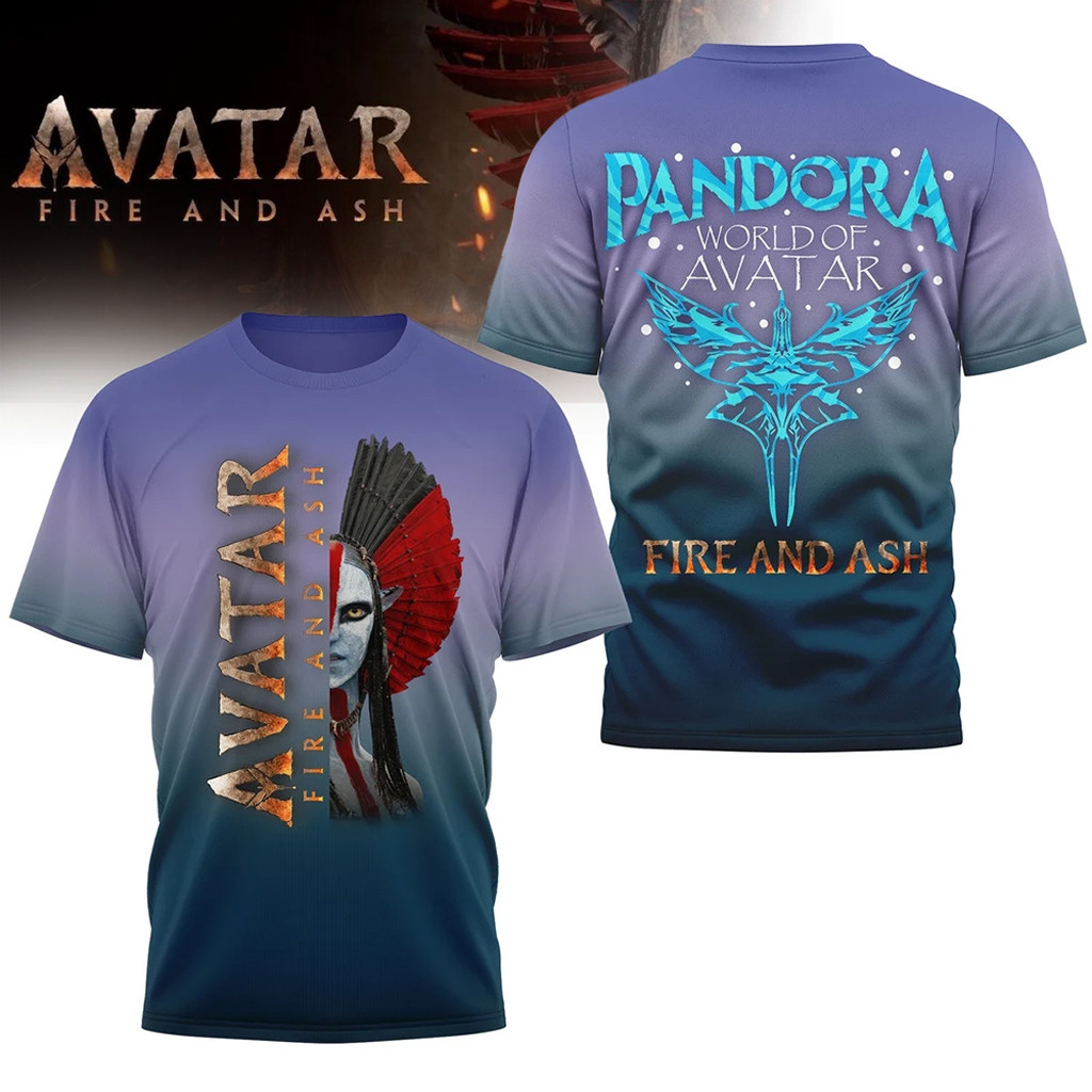 Avatar 3 Fire And Ash Shirt Pandora World Of Avatar T-Shirt Fan Apparel Avatar Merch Gifts