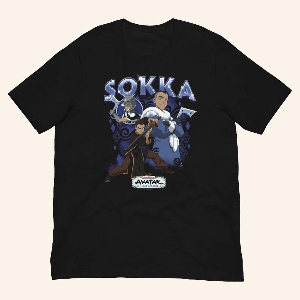 Avatar The Last Airbender Merch Sokka Heartthrob T-Shirt Gifts Ideas For Son