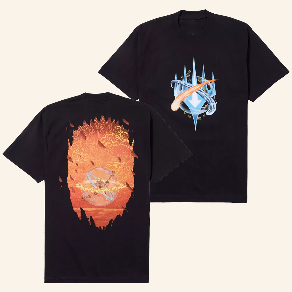 Avatar The Last Airbender Merch The Last Airbender X Magic The Gathering Elements T-Shirt Gifts Avatar The Last Airbender Merch The Last Airbender X Magic The Gathering Elements T-Shirt Gifts