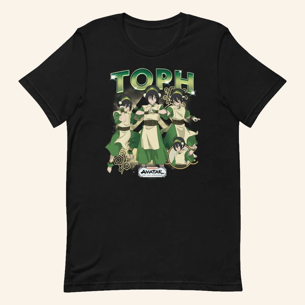 Avatar The Last Airbender Merch Toph Heartthrob T-Shirt Great Gifts For Friends