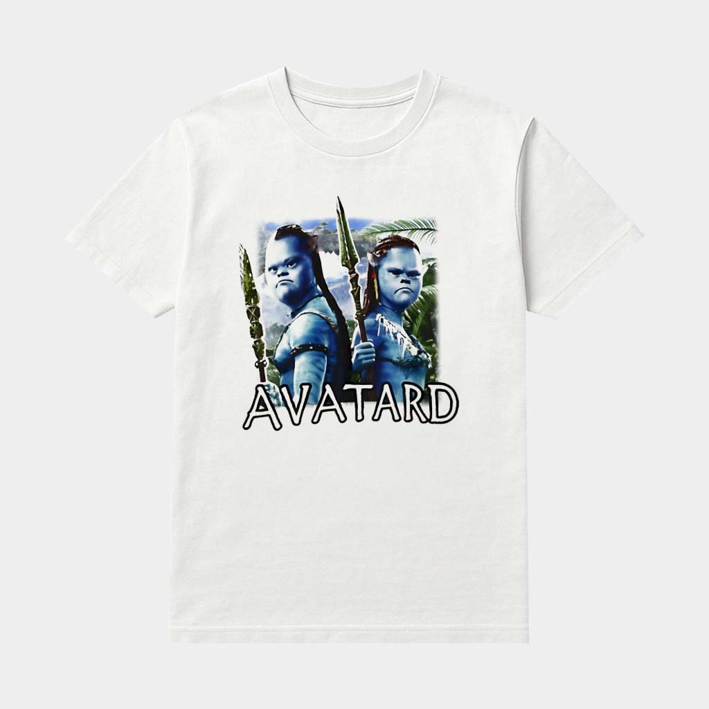 Avatard Down Syndrome Avatar Parody Poster Shirt Funny Avatar Apparel Gifts For Fans