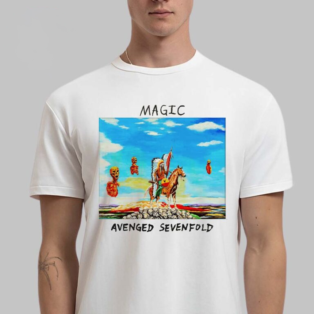 Avenged Sevenfold Magic Single Cover Art T-Shirt Gift Ideas For Husband Avenged Sevenfold Magic Single Cover Art T-Shirt Gift Ideas For Husband