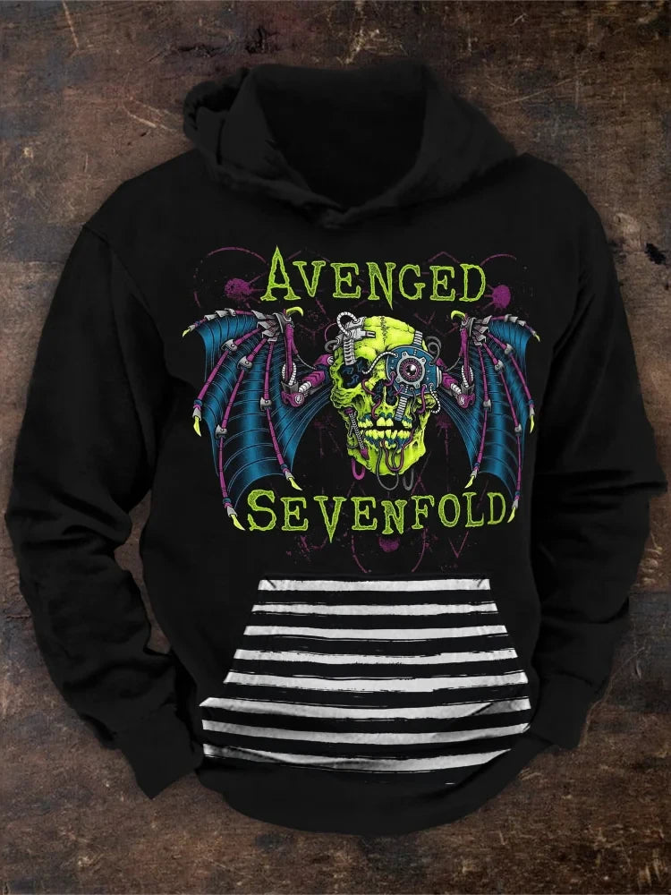 Avenged Sevenfold Merch Avenged Sevenfold 2023 Tour Hoodie Best Father's Day Gifts For Husband