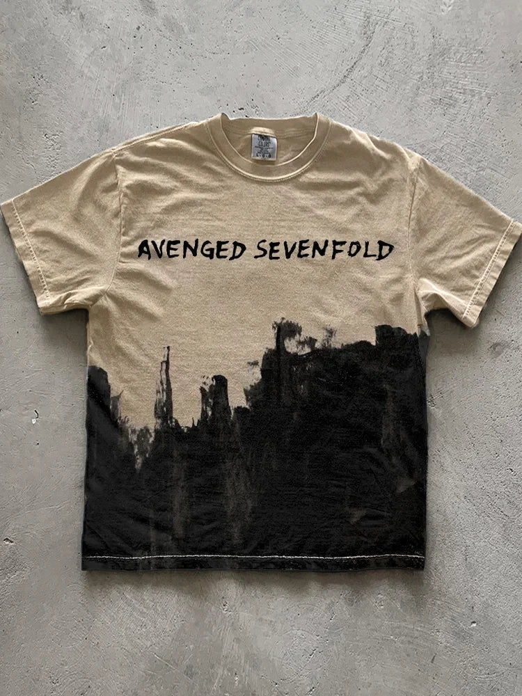 Avenged Sevenfold Merch Avenged Sevenfold 2023 Tour T-Shirt Simple Father's Day Father's Day Gift for Him Avenged Sevenfold Merch Avenged Sevenfold 2023 Tour T-Shirt Simple Father's Day Father's Day Gift for Him