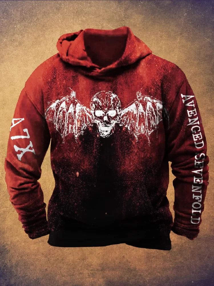 Avenged Sevenfold Merch Avenged Sevenfold Band A7Z Hoodie Gifts For Music Fans Gift for Brother