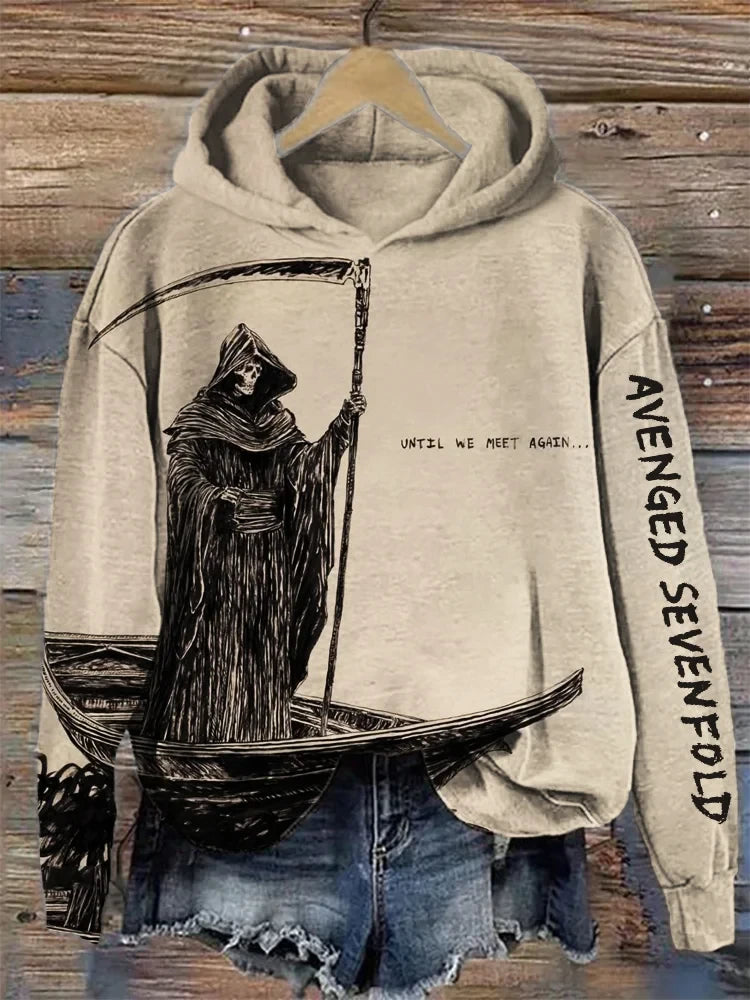 Avenged Sevenfold Merch Avenged Sevenfold Grim Reaper Hoodie Unique Father's Day Gifts