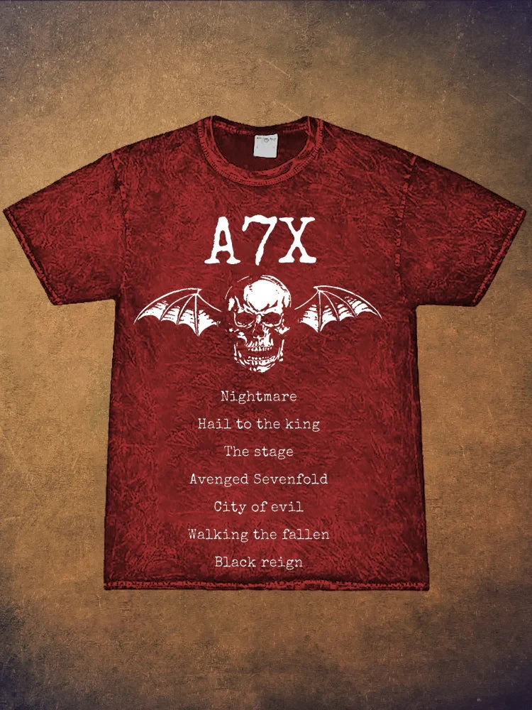 Avenged Sevenfold Merch Avenged Sevenfold T-Shirt A7X Merch Fathers Day Father's Day Gift for Him