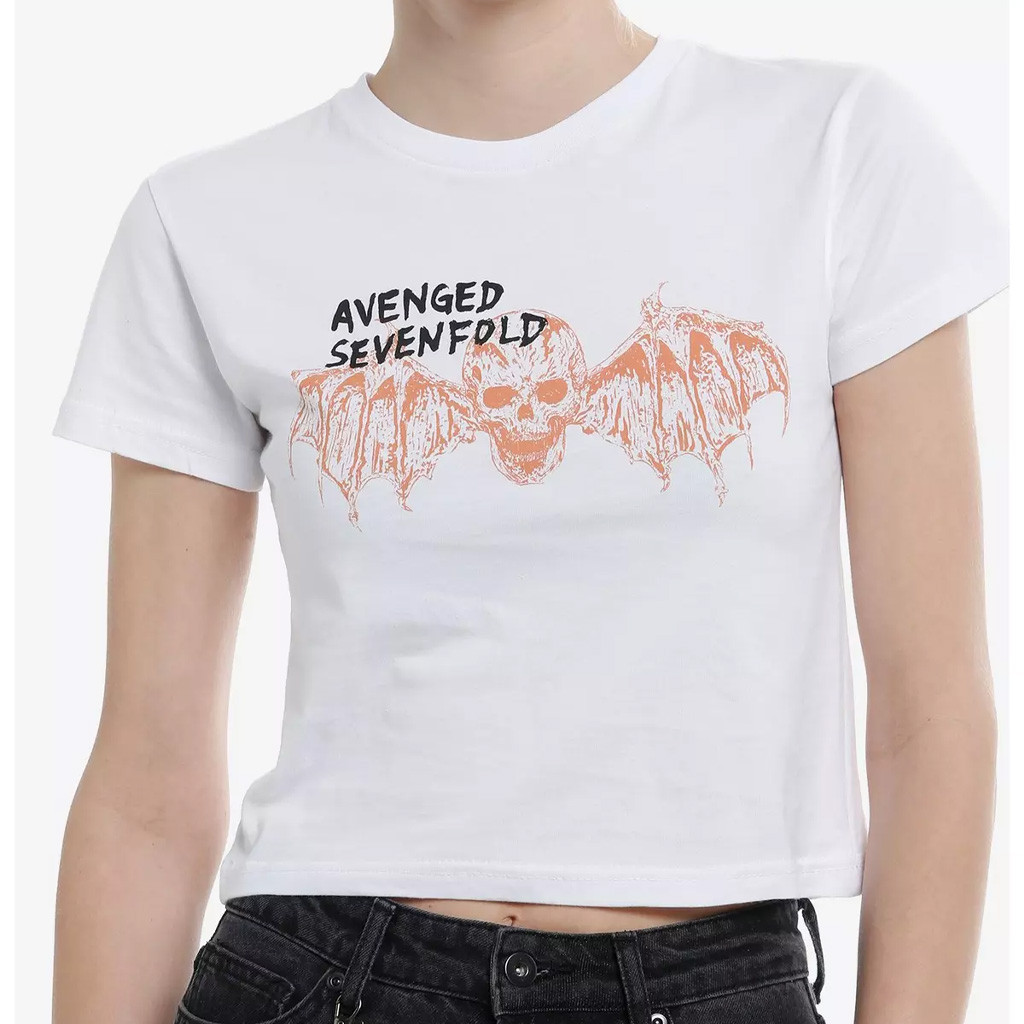 Avenged Sevenfold Merch Deathbat Cropped Shirt Best Gifts For Music Lovers