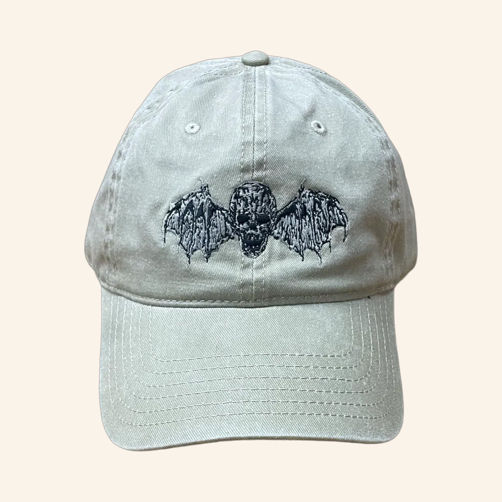Avenged Sevenfold Merch Deathbat Embroidered Hat Best Gifts For Music Lovers Avenged Sevenfold Merch Deathbat Embroidered Hat Best Gifts For Music Lovers