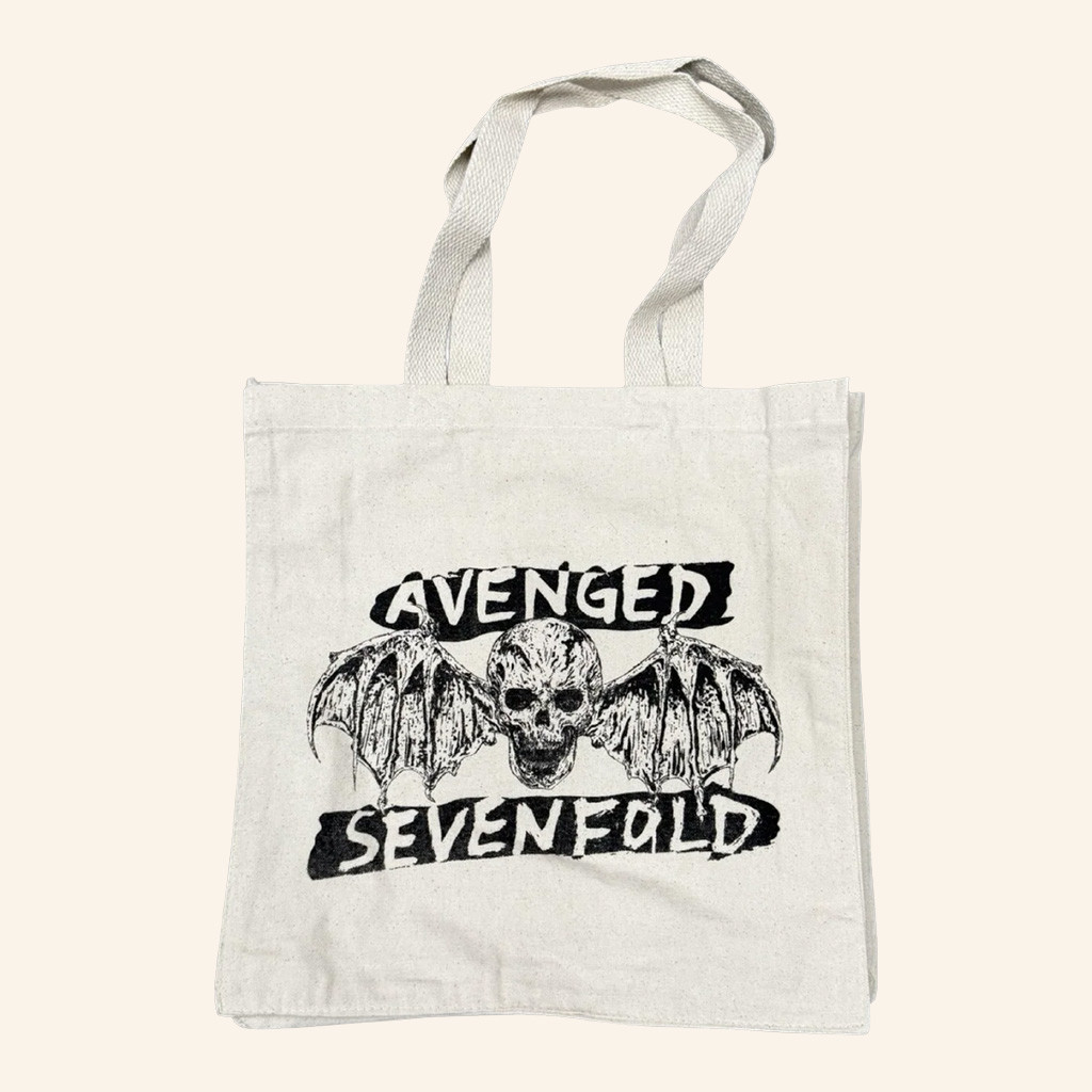 Avenged Sevenfold Merch Europe Tour LIBAD Tote Bag Gifts For Music Fans