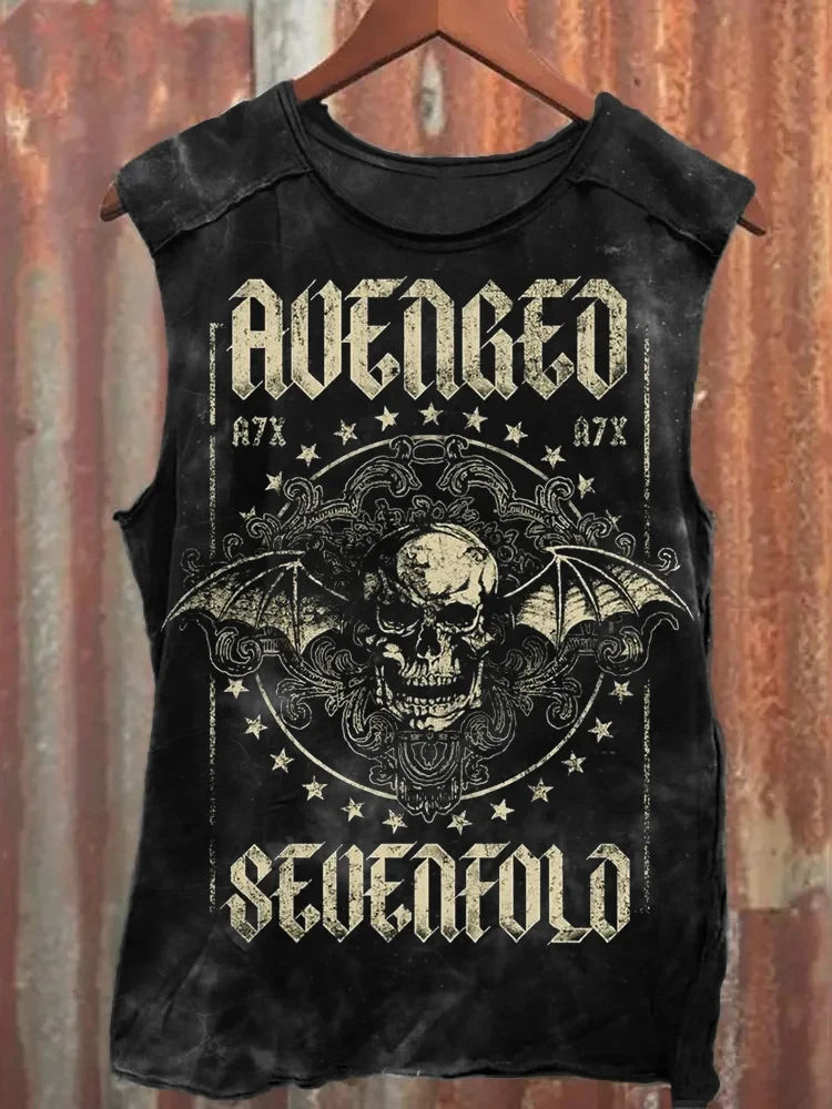 Avenged Sevenfold Merch Wings Skull Avenged Sevenfold Tank Top A7Z Merch Gifts For Music Fans Avenged Sevenfold Merch Wings Skull Avenged Sevenfold Tank Top A7Z Merch Gifts For Music Fans