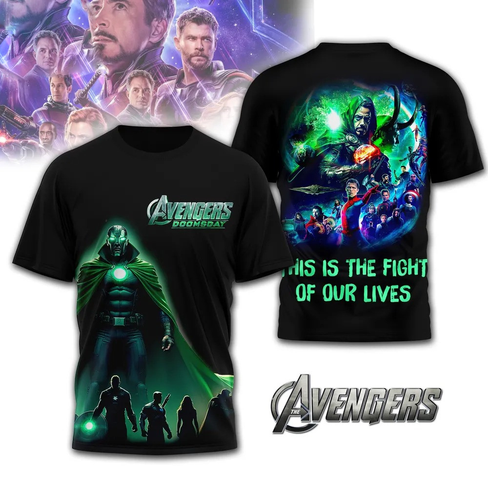 Avengers Doomsday Limited Edition T-Shirt Marvel Enthusiast Gifts