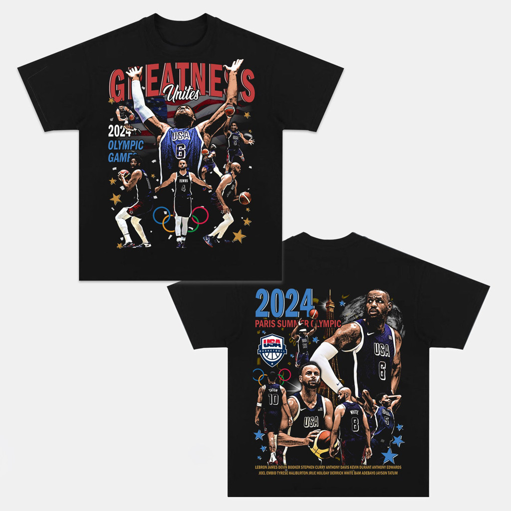 Avengers USA Basketball 2024 Graphic T-Shirt Great Gifts For Basketball Fans