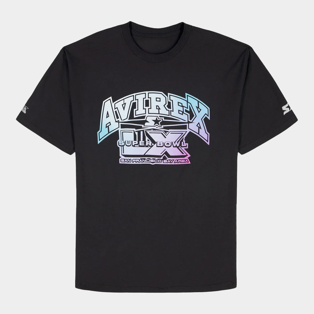 Avirex Merch Avirex X Starter Super Bowl LX T-Shirt Football Fan Gift Ideas
