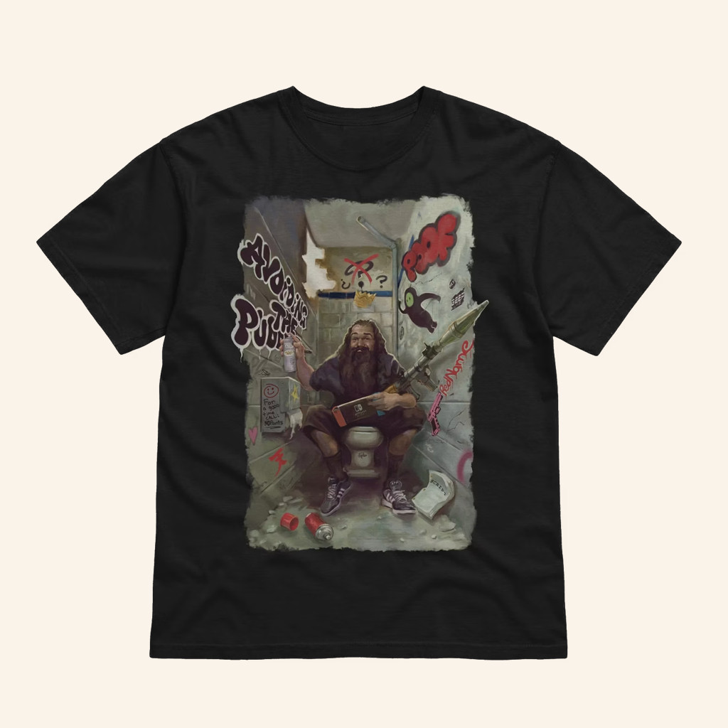 Avoiding The Puddle Merch AYP Warzone Shirt Birthday Present For Dad