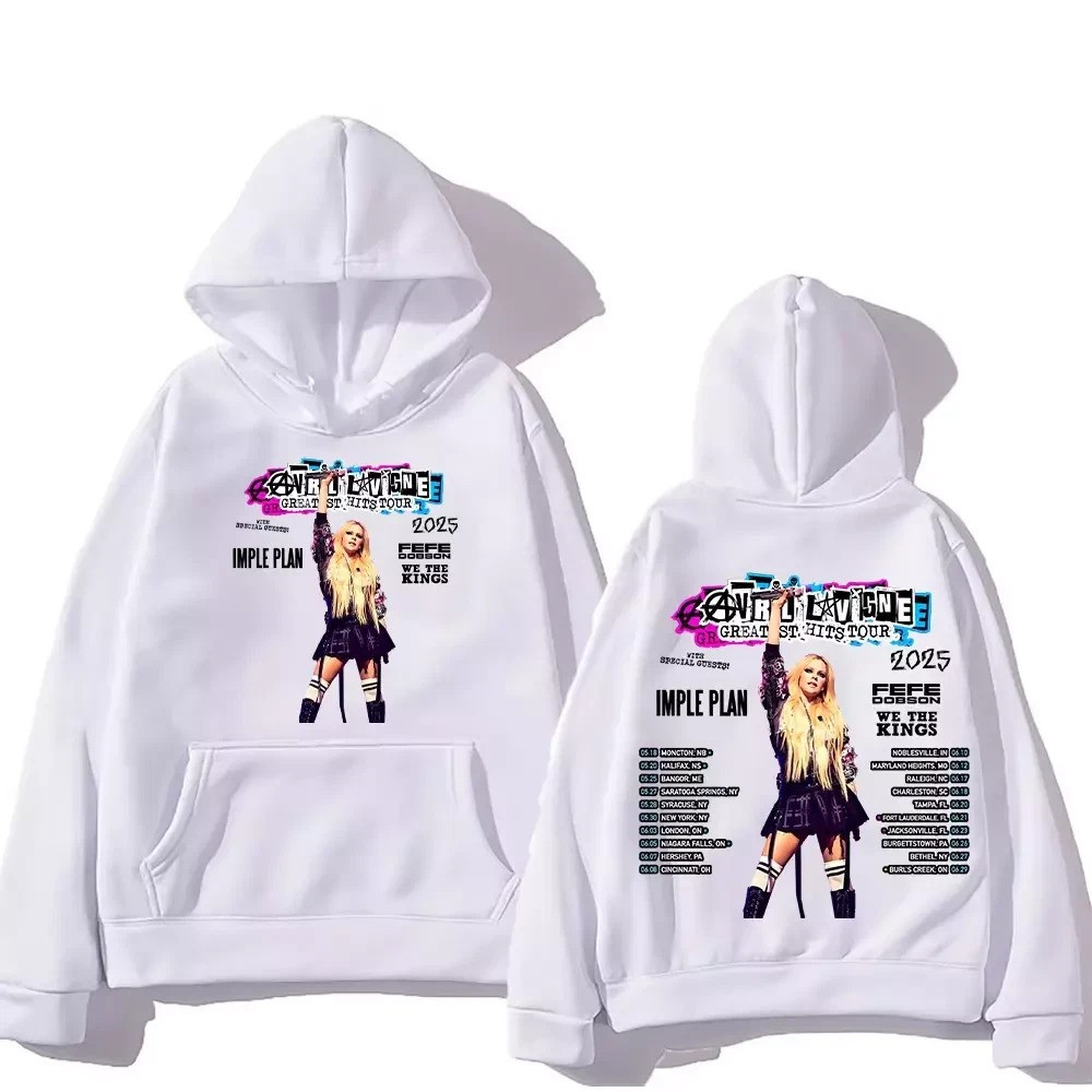 Avril Lavigne Greatest Hits Tour 2025 Hoodie Gift For Fans