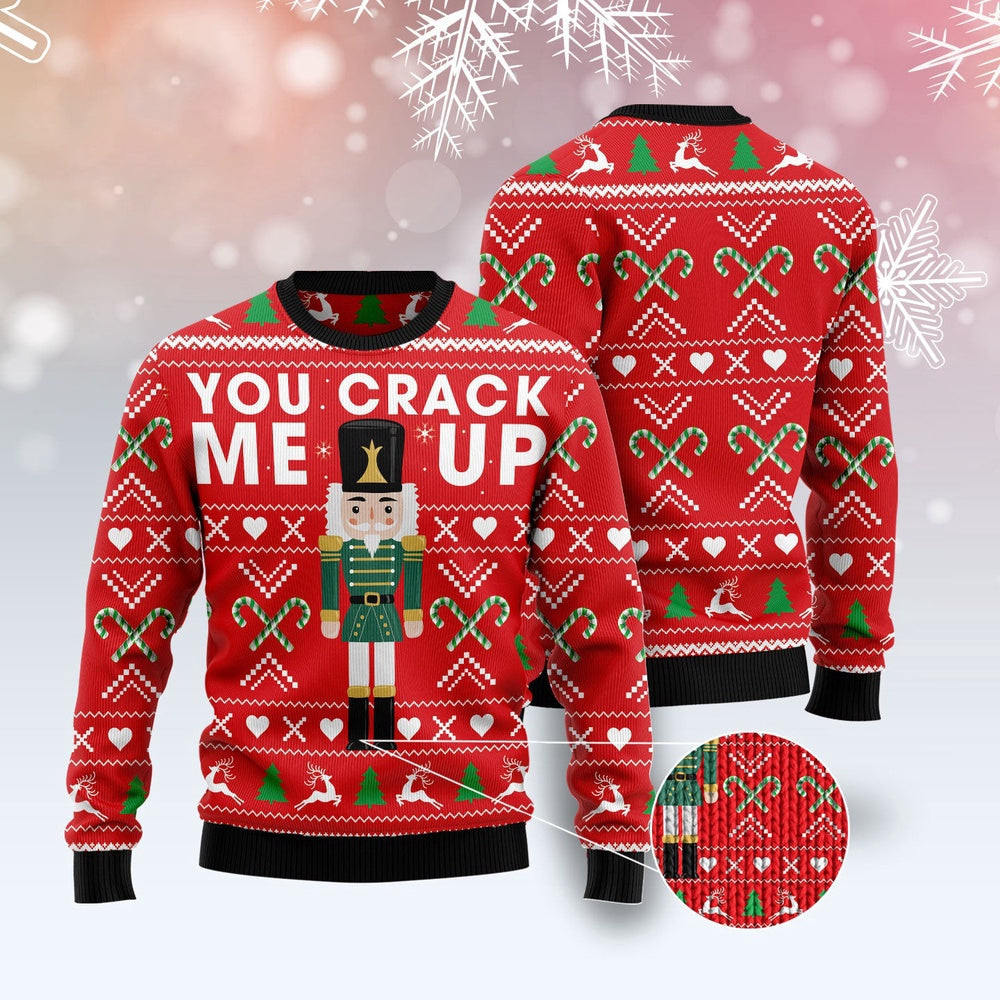 Awesome Nutcracker Ugly Christmas Sweater Funny Ugly Christmas Sweater Holiday Gifts