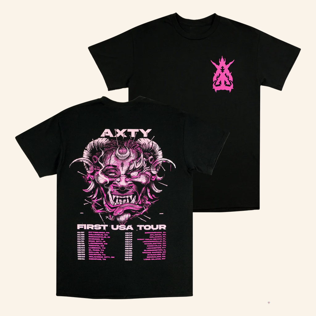 AXTY Merch AXTY First USA Tour T-Shirt Cool Gifts For Music Lovers