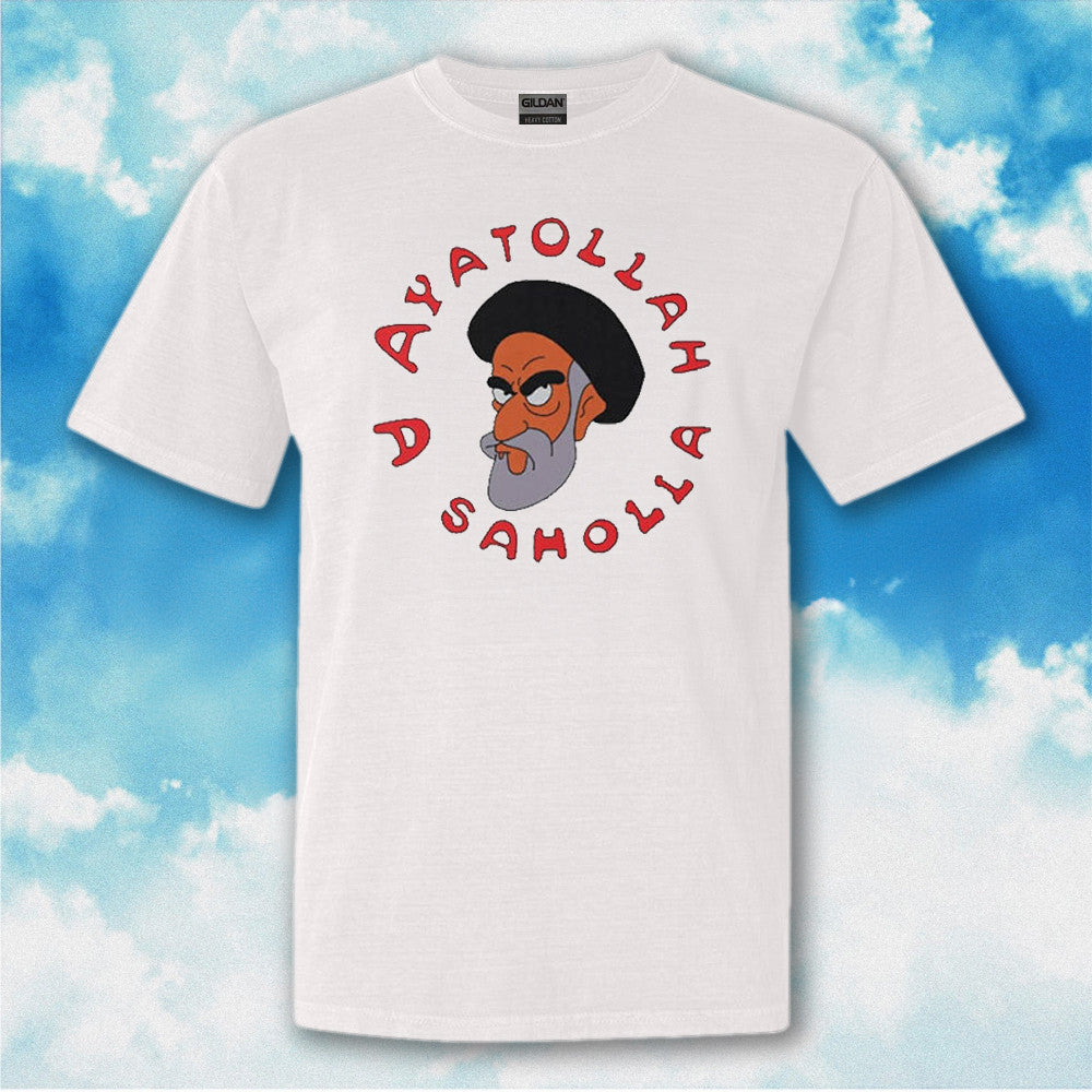 Ayatollah Asaholla T-Shirt Vintage Shirt Gifts For Fans Ayatollah Asaholla T-Shirt Vintage Shirt Gifts For Fans